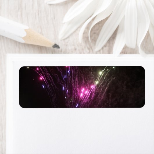 Fireworksの住所 シール (インサイチュ)