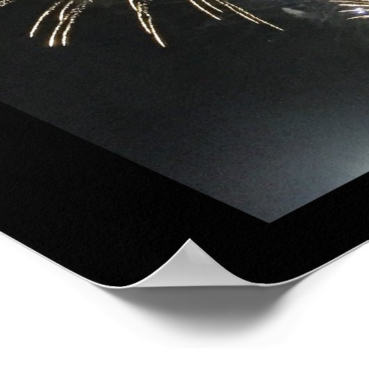 Fireworksの写真 ポスター (角)