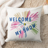 Fireworksの文字 クッション (ブランケット)