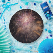 Fireworksの紙プレート ペーパープレート (パーティー)