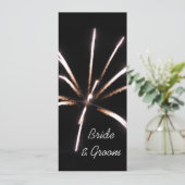 Fireworksの結婚式招待状 招待状 (スタンド正面)