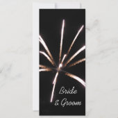 Fireworksの結婚式招待状 招待状 (正面)