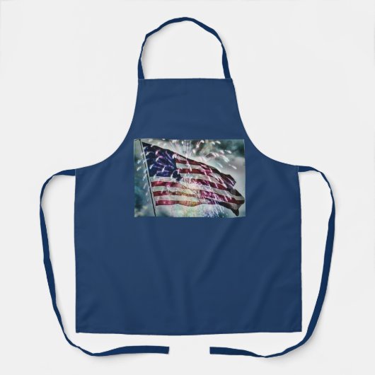 Fireworksの背景 エプロン (正面)