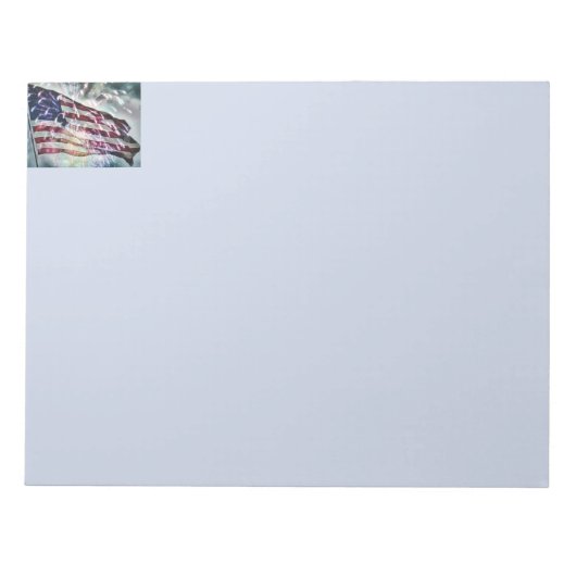 Fireworksの背景 ノートパッド (正面)