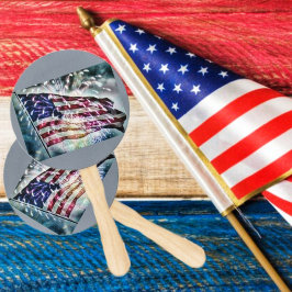 Fireworksの背景 ハンドファン