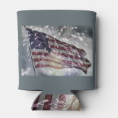 Fireworksの背景 缶クーラー (裏面)