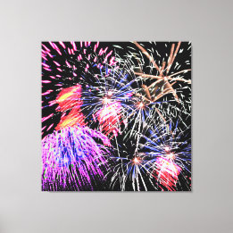 Fireworksの表示 キャンバスプリント