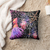 Fireworksの表示 クッション (ブランケット)