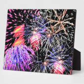 Fireworksの表示 フォトプラーク (側面)