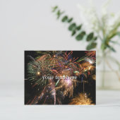 Fireworksの表示 ポストカード (スタンド正面)