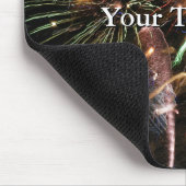 Fireworksの表示 マウスパッド (コーナー)