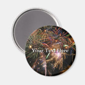 Fireworksの表示 マグネット (正面/裏面)