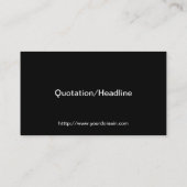 Fireworksの表示 名刺 (裏面)