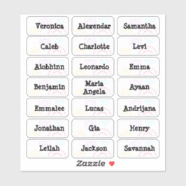 Fireworksの複数の名前スタンプ シール