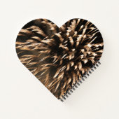 Fireworksの金ゴールド ノートブック (裏面)