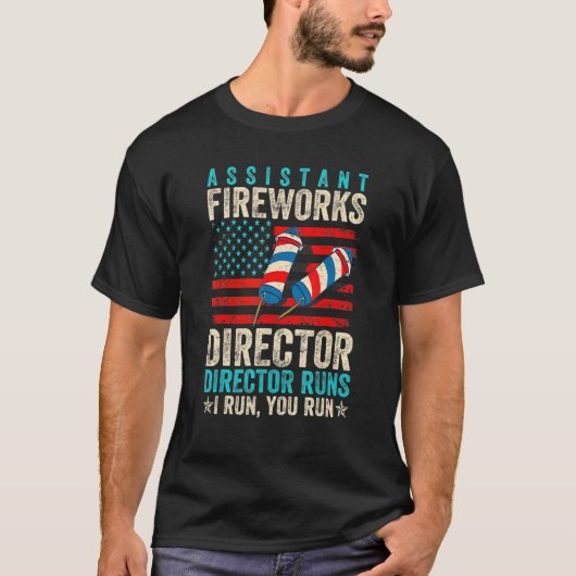 Fireworksもし助監督走走第4 tシャツ (正面)