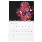 Fireworksカレンダー カレンダー (2月 2027)