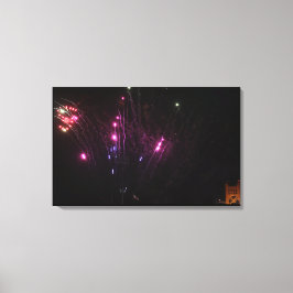 Fireworksキャンバスの印刷 キャンバスプリント