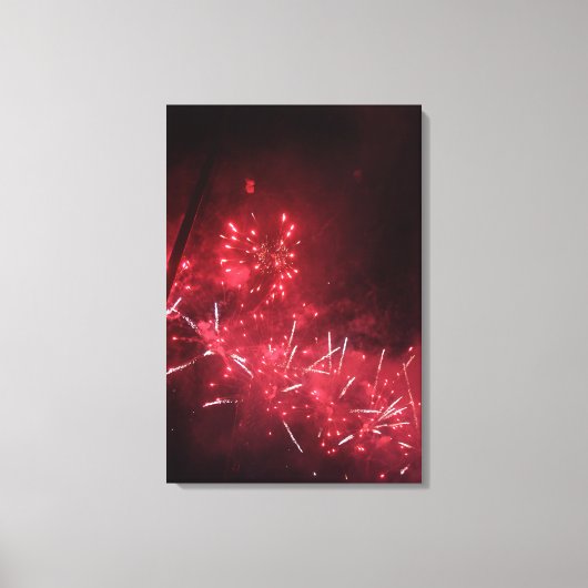 Fireworksキャンバスの印刷 キャンバスプリント (正面)