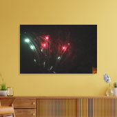 Fireworksキャンバスの印刷 キャンバスプリント (インサイチュ (リビング))