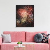Fireworksキャンバスプリント20 キャンバスプリント (インサイチュ (リビング))