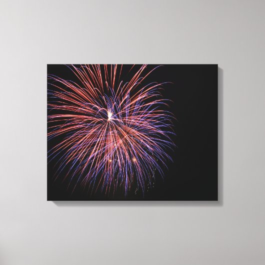 Fireworksキャンバスプリント キャンバスプリント (正面)