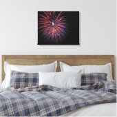Fireworksキャンバスプリント キャンバスプリント (インサイチュ (寝室))