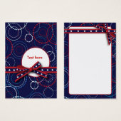 Fireworksギフトラベル (正面&裏面)