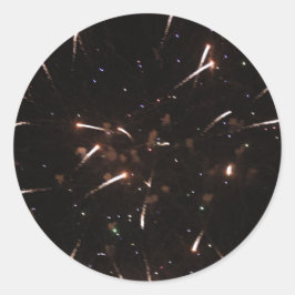 Fireworksスタンプ ラウンドシール