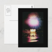Fireworksデザイナーポストカード ポストカード (正面/裏面)