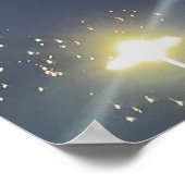 Fireworksフォトポスター ポスター (角)