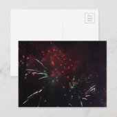 Fireworksポストカード ポストカード (正面/裏面)
