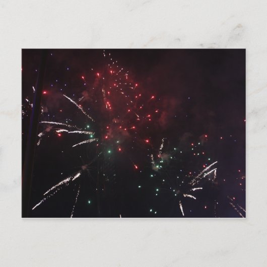 Fireworksポストカード ポストカード (正面)