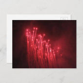 Fireworksポストカード ポストカード (正面/裏面)