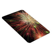 Fireworksマグネットのクローズアップ マグネット (右側)
