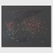 Fireworksラッピング紙 ラッピングペーパー (フラット)