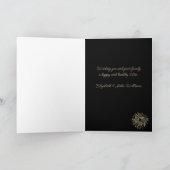 Fireworks伝統的の年賀状 シーズンカード (内部)