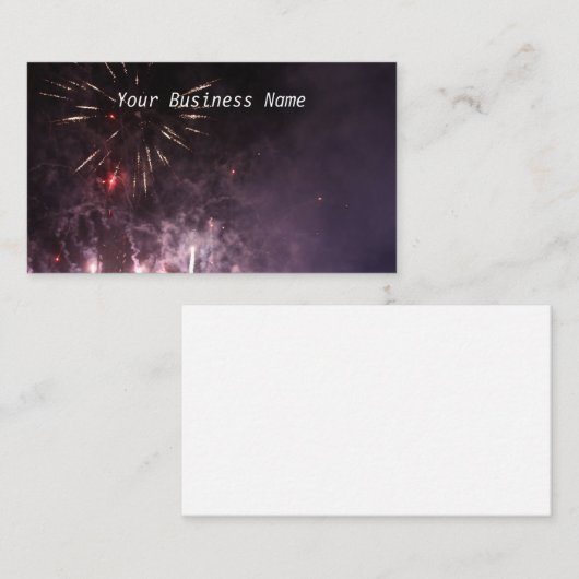 Fireworks名刺 名刺 (正面/裏面)