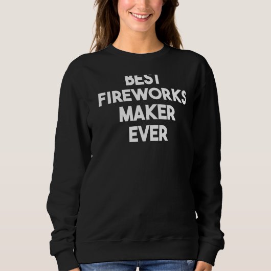 Fireworks最高のメーカー スウェットシャツ (正面)