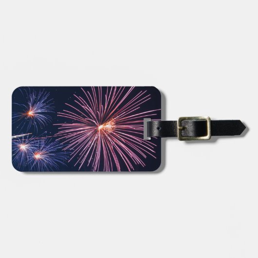 Fireworks簡単ID個人 ラゲッジタグ (正面横)