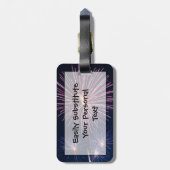 Fireworks簡単ID個人 ラゲッジタグ (裏面縦)