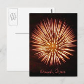 Fireworks1cはがき – カスタマイズ ポストカード (正面/裏面)