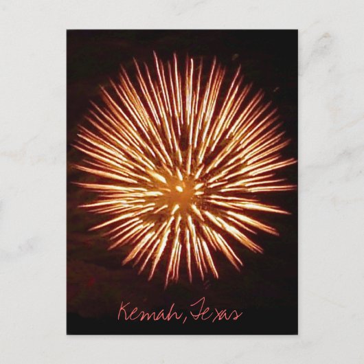 Fireworks1cはがき – カスタマイズ ポストカード (正面)