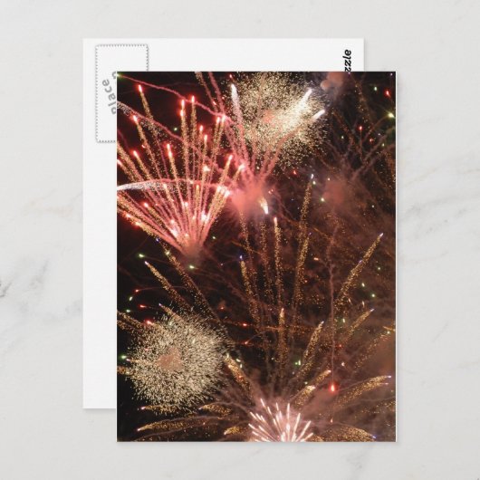Fireworks (はがき) ポストカード (正面/裏面)