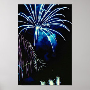 Fireworks，トロント，オンタリオ州，カナダ ポスター