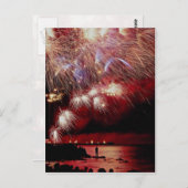 Fireworks,トロント,オンタリオ州,カナダ ポストカード (正面/裏面)