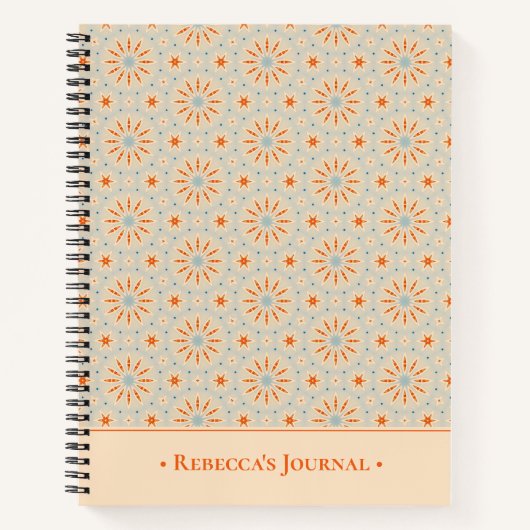 Fireworks – パターインスパイアン – ノートブカスタムック ノートブック (正面)