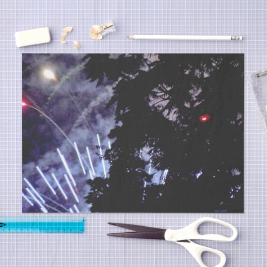 Fireworks 1ティッシュペーパー 薄葉紙 (クラフト)