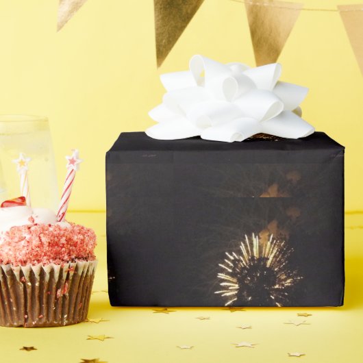 Fireworks 10マットラッピング紙 ラッピングペーパー (誕生日パーティー)