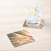 Fireworks 11紙コースター スクエアペーパーコースター (インサイチュ)